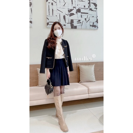 ÁO DẠ TWEED CAO CẤP HẠT GẠO