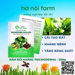 Men ủ sinh học TRICHODERMA BACILILUS gói 200g, tricho đức bình