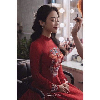 Áo dài cô dâu cao cấp