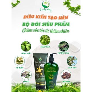 Combo Dầu gội Thanh Mộc Hương kèm dầu xả Thanh Mộc Hương