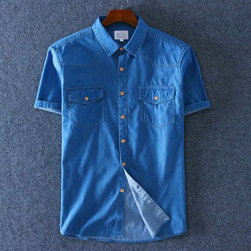 (Áo Sơ Mi Ngắn Tay) / Áo Sơ Mi Giản Dị Local19 AFTER Jeans