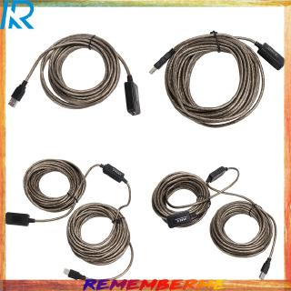 ★5m 10m 15m 20m high speed usb 2.0 male to female extension cord extension cable