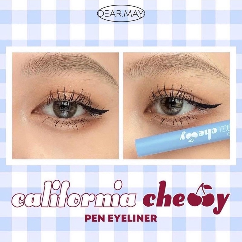 BÚT KẺ MẮT DEARMAY CALIFORNIA CHERRY PEN EYELINER