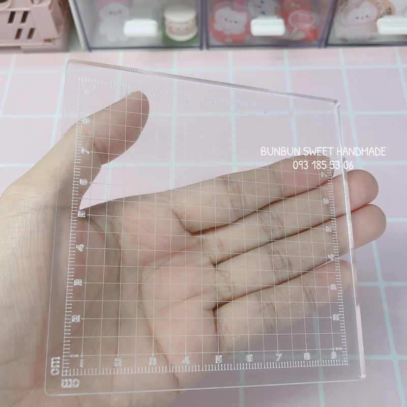 Tấm mica vuông cán lăn đất sét