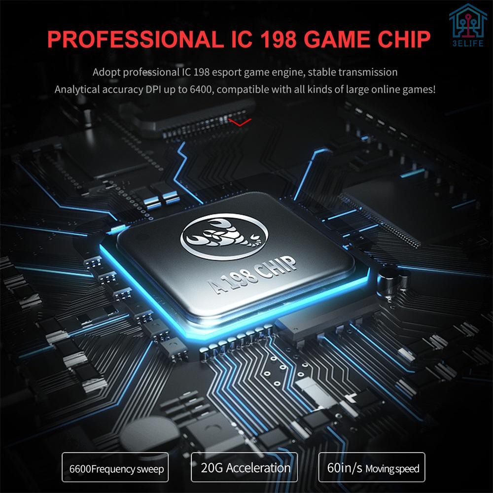 Chuột Gaming Hxsj J200 Cao Cấp