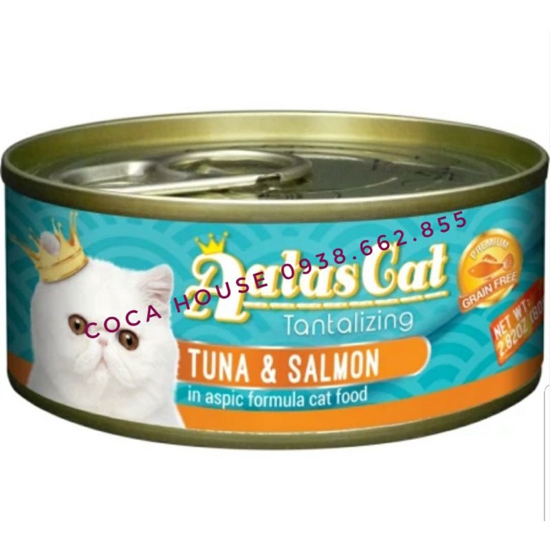 Pate Aatas cho mèo lon 70gr dạng đặc dạng lỏng