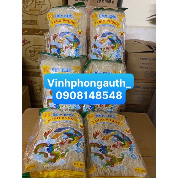 Bún gạo ( bún khô ) Long Phụng 500gr