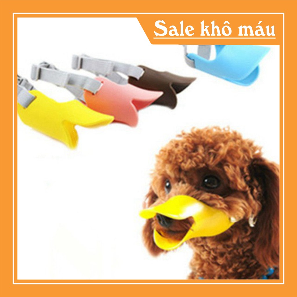 [FLASH SALE]  Phụ kiện chó mèo Rọ mõm mỏ vịt cho chó