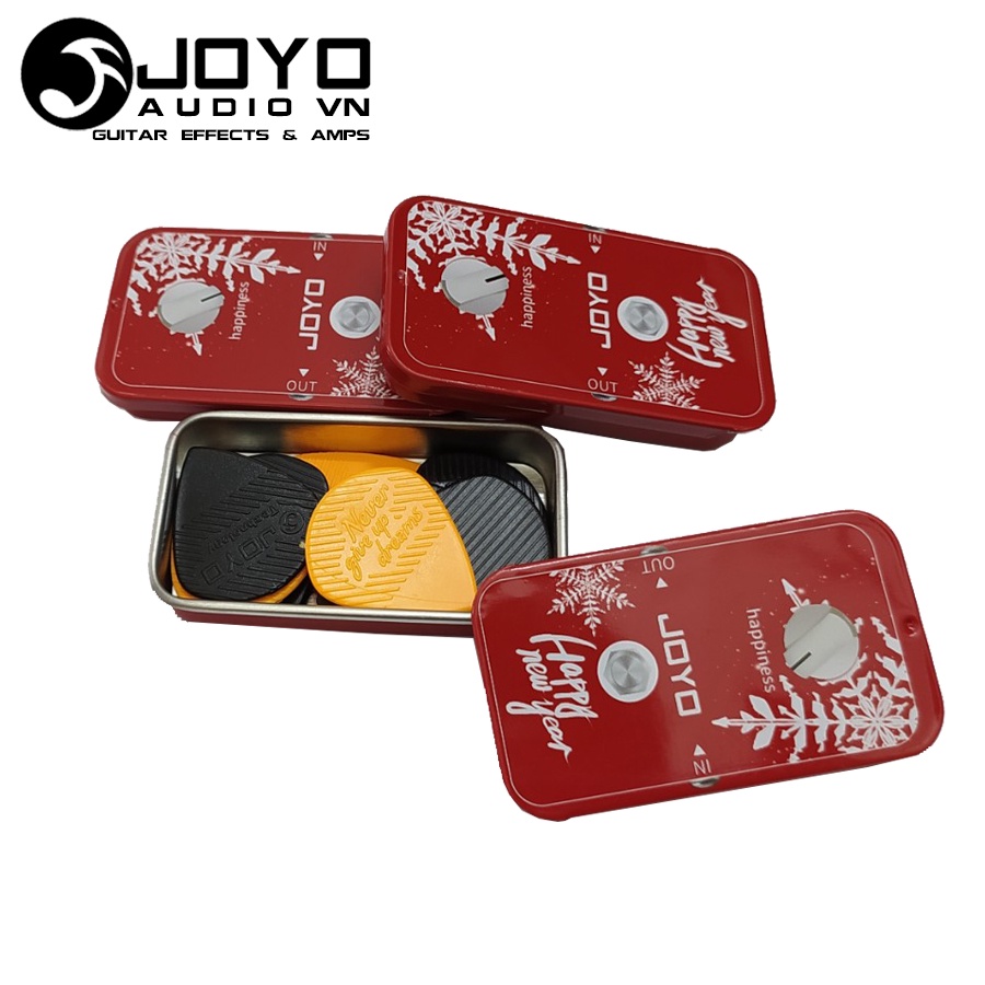 [Chính Hãng] Pick Gảy Guitar JOYO hộp 10 chiếc - 1,4mm và 0,81mm Phiên bản giới hạn