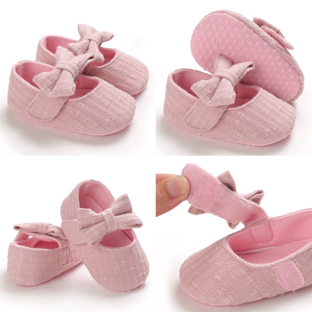 Giày TậP Đi BằNg Cotton MềM MạI Cho Bé GáI