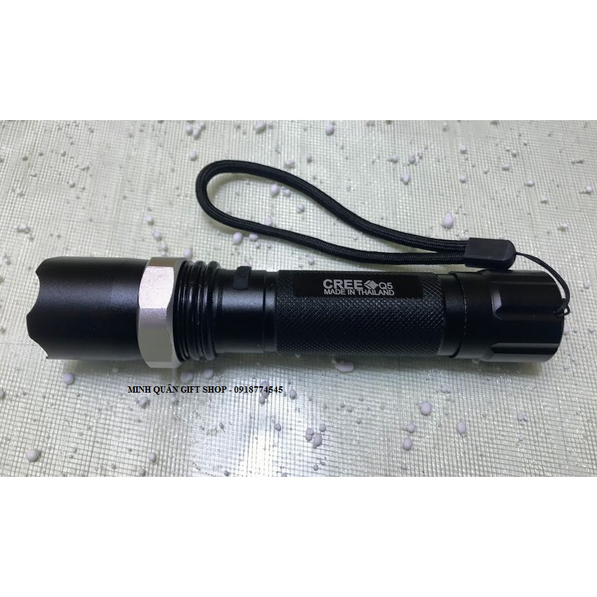 Đèn pin siêu sáng TM - 001, pin sạc