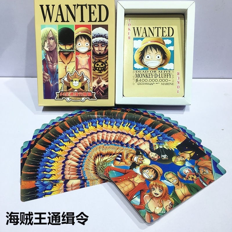 Bộ bài tây One piece 54 ảnh khác nhau/Bộ Tú lơ khơ anime one piece