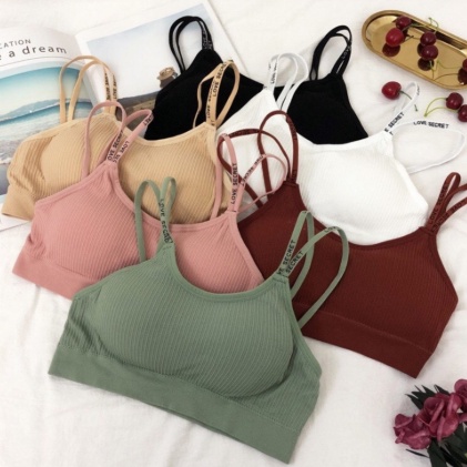 Áo Bra - Bra Thun Gân Hở Lưng - Áo bra đi bơi dạo biển - B8156