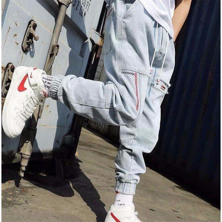 Quần Jean Thời Trang Hiphop Cá Tính Trẻ Trung Cho Nam