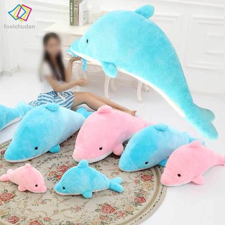 Cá heo nhồi bông đồ chơi đáng yêu 28 / 40 / 50 / 60 / 80 / 100cm