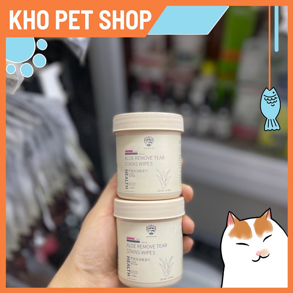 Giấy ướt lô hội cho thú cưng Randolph