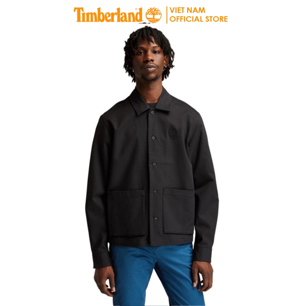 [SALE] Timberland Áo Thun Dài Tay Nam Re-Comfort Overshirt With Refibra TB0A42T2