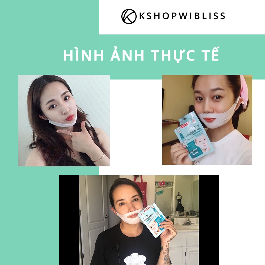 Mặt nạ nâng cơ mặt V-line, săn chắc, đánh bay mỡ má nọng cằm Mediheal V.T.R Stretching Patch 23ml | BigBuy360 - bigbuy360.vn