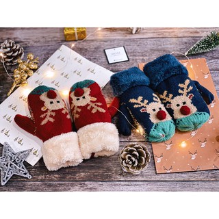 Găng tay noel + gói quà túi đựng