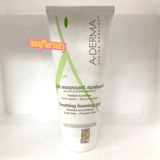 Gel rửa mặt và tắm cho da kích ứng A-derma Soothing Foam