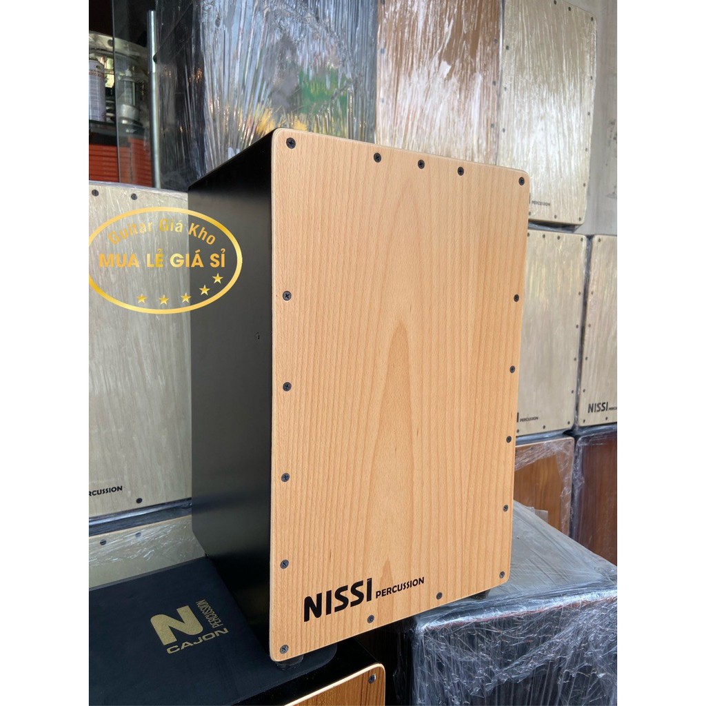 Trống Cajon Nissi 578 - Hàng chất lượng cho người mới tập chơi