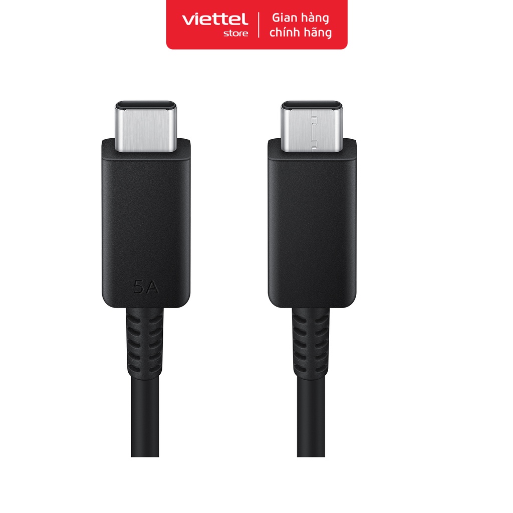 Cáp sạc Samsung C-C 5A (1.8m) Chính hãng