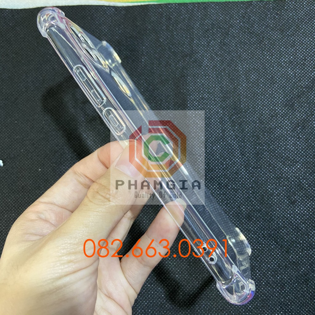 Ốp lưng Oppo A15 / A15S chống sốc, viền bảo vệ camera dẻo trong