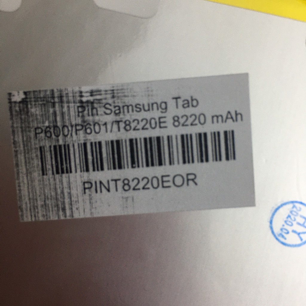 Pin Samsung Galaxy TAB P601/ P600/Note 10.1 /T8220E