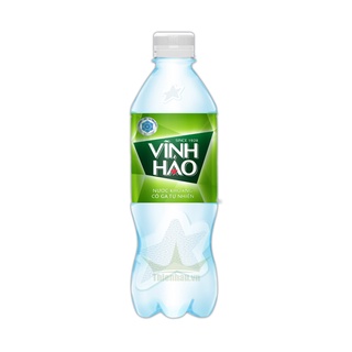 Thùng Nước khoáng Vĩnh Hảo có gas (24 chai 500ml)