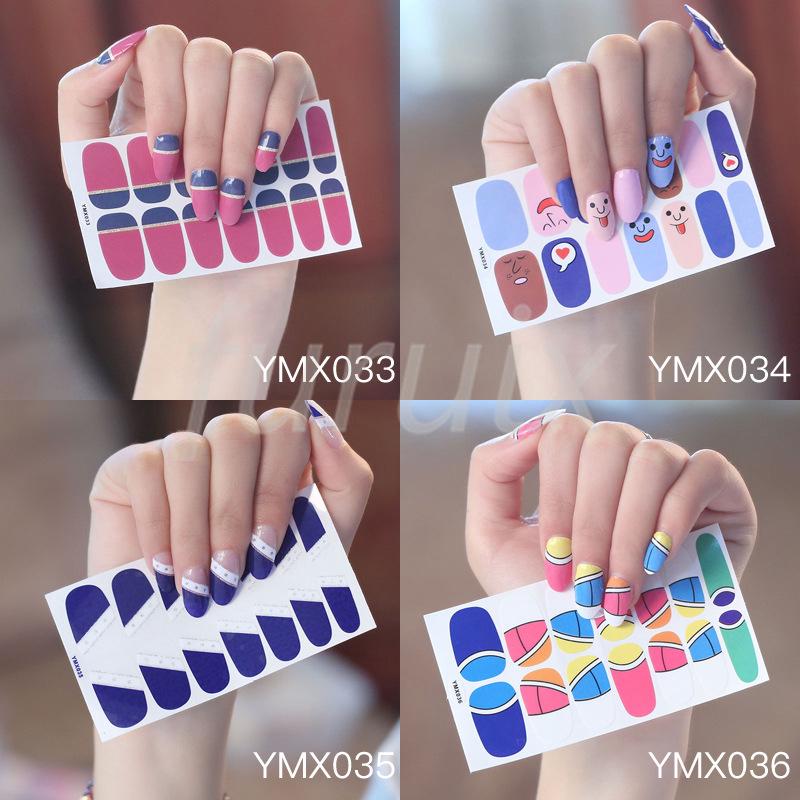 Sticker dán làm móng nghệ thuật đẹp mắt