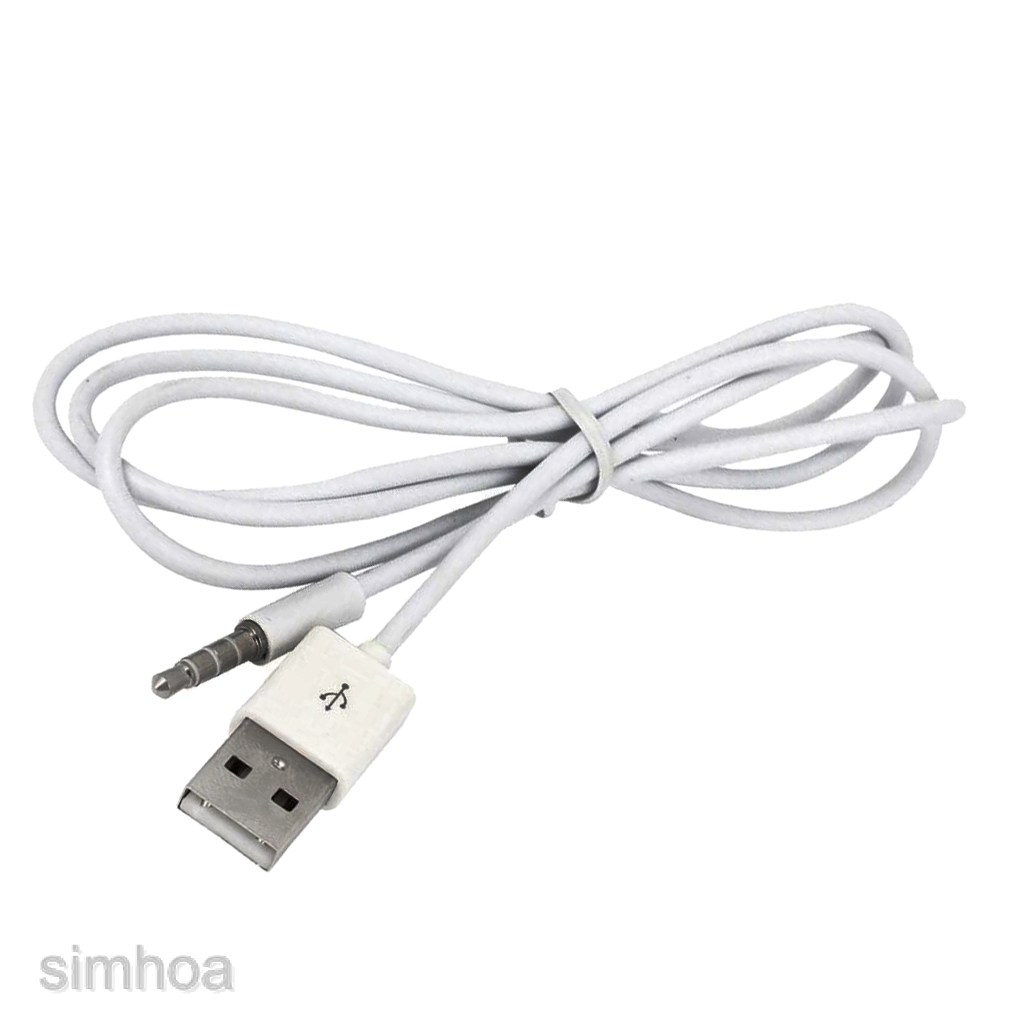 Cáp Sạc Chuyển Đổi Âm Thanh 3.5mm Sang Usb 2.0 Cho Mp3 Xe Hơi