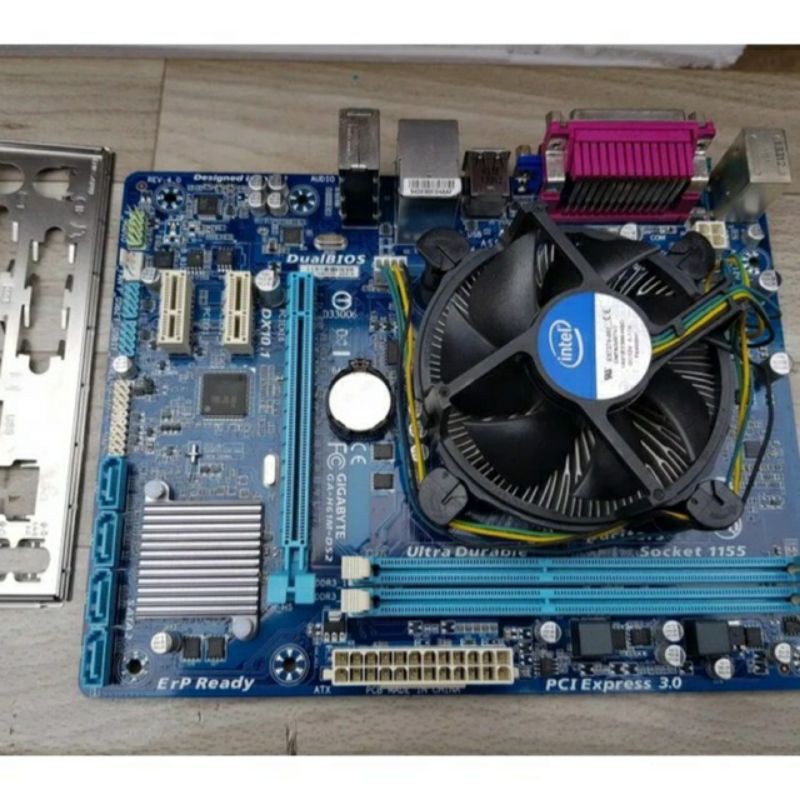 [COMBO] Main Giga H61 và chip G2020 Tặng Fan CPU Zin
