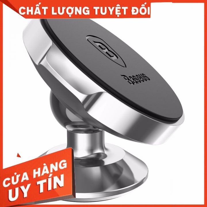 [100% CHÍNH HÃNG] Đế giữ điện thoại trên xe hơi gắn nam châm xoay 360 độ Baseus