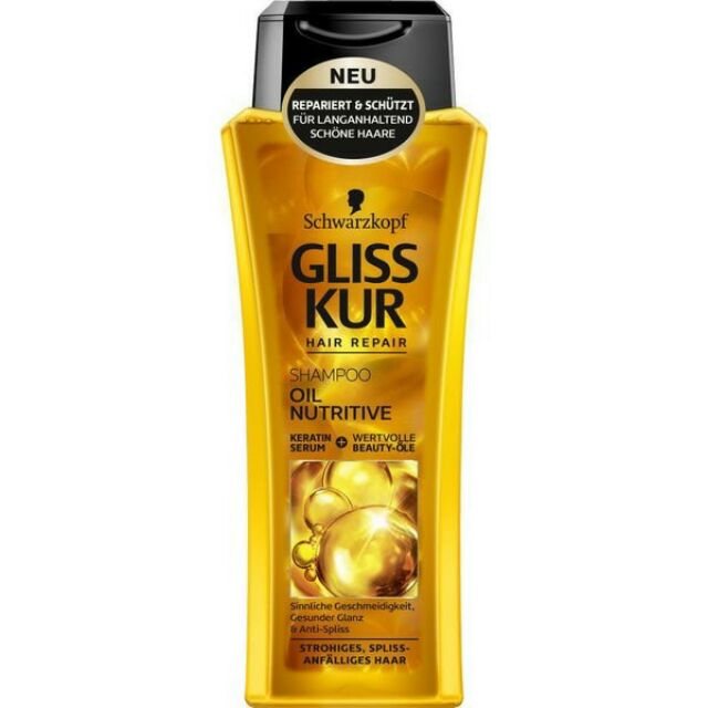 Bộ dầu gội đầu Gliss Kur