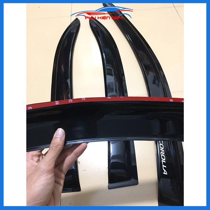 Vè mưa Altis 2003-2004-2005-20062007 vè đen che mưa bảo vệ trang trí xe