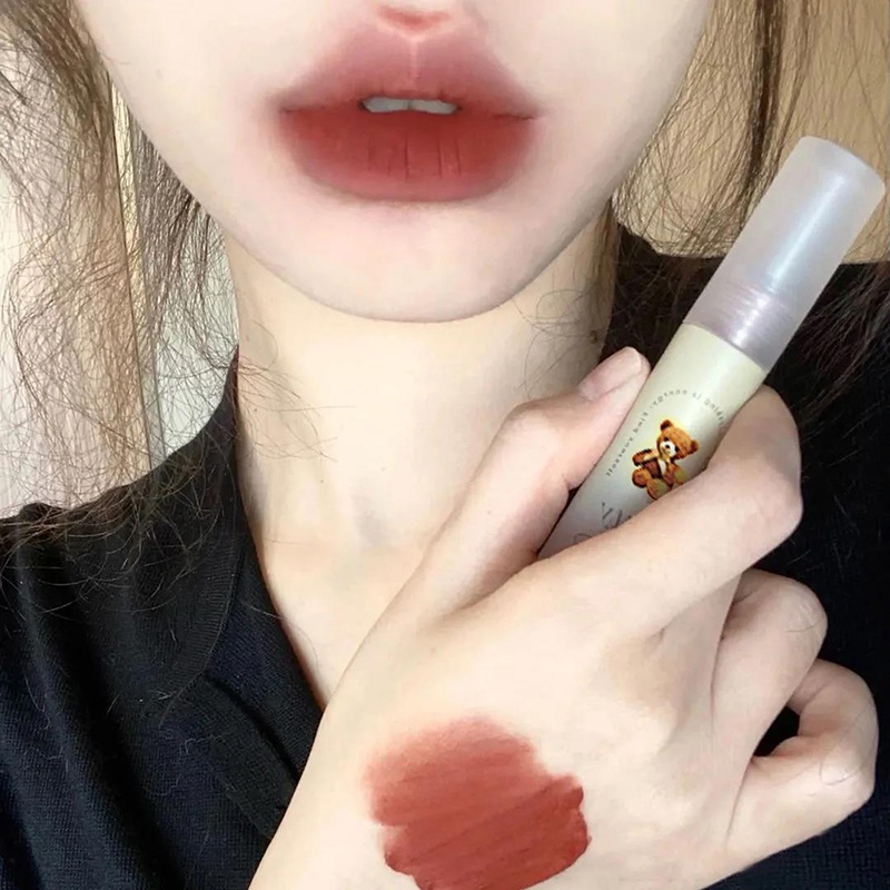 Son Môi Abpopa KEKE MOOD/Papuvini Kiss Chất Nhung Lì Mềm Chống Thấm Nước Lâu Trôi