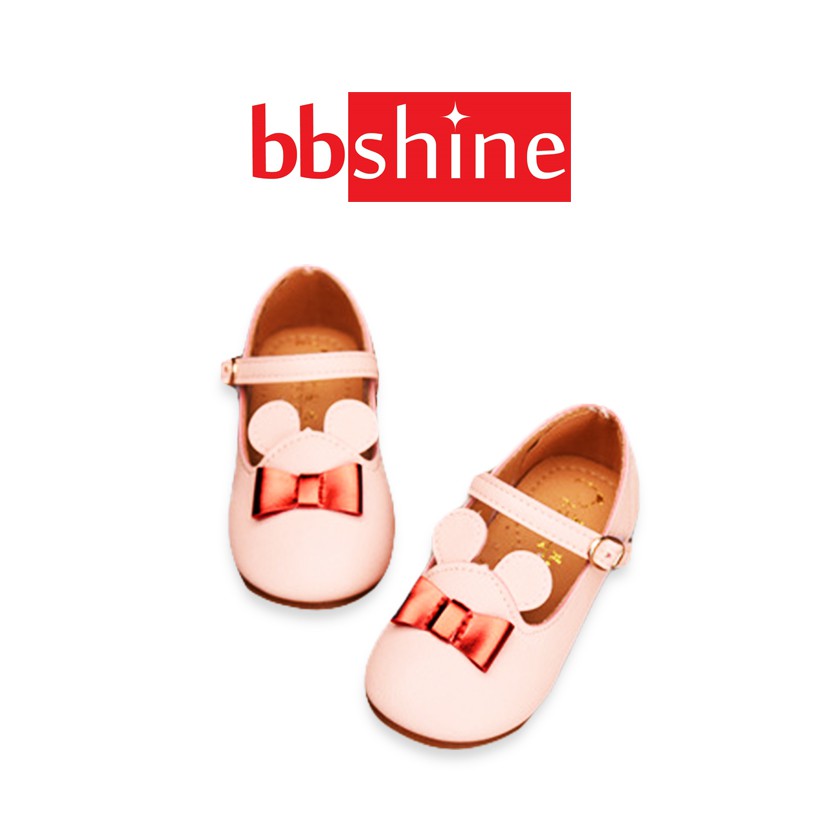 Giày bé gái 1 – 3 tuổi họa tiết Mickey BBShine – G21