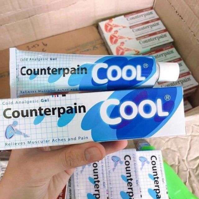 Dầu lạnh 💝𝒇𝒓𝒆𝒆𝒔𝒉𝒊𝒑💝 Dầu lạnh xoa bóp Counterpain Cool Thái Lan