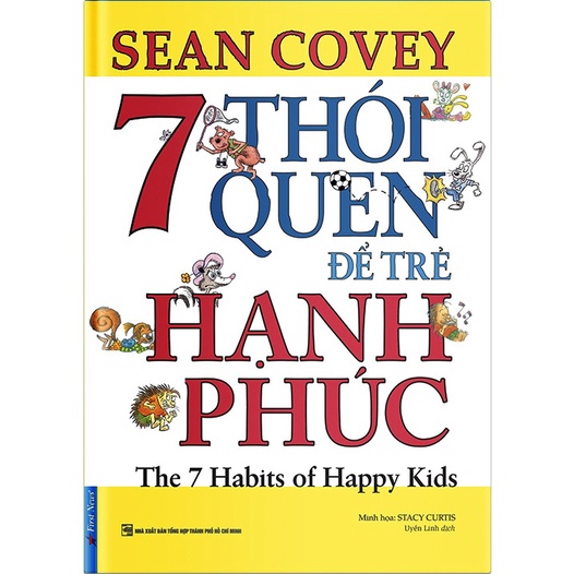 Sách - 7 thói quen để trẻ hạnh phúc (song ngữ Anh - Việt)