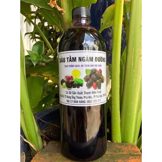 Si rô dâu tằm Đà Lạt loại chai 500ml.