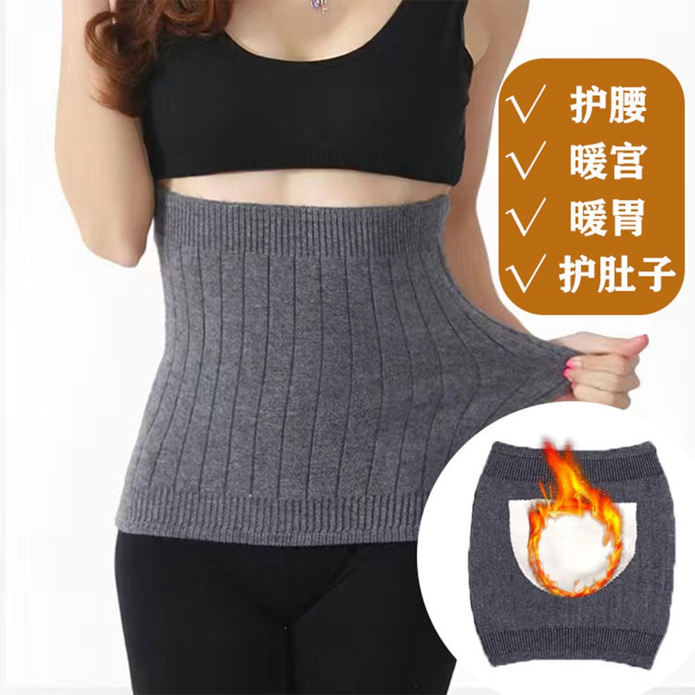 Áo Choàng Lông Cáo Dày Dặn Giữ Ấm Bụng Bảo Vệ Bụng Và Bụng Cho Người Lớn Tuổi
