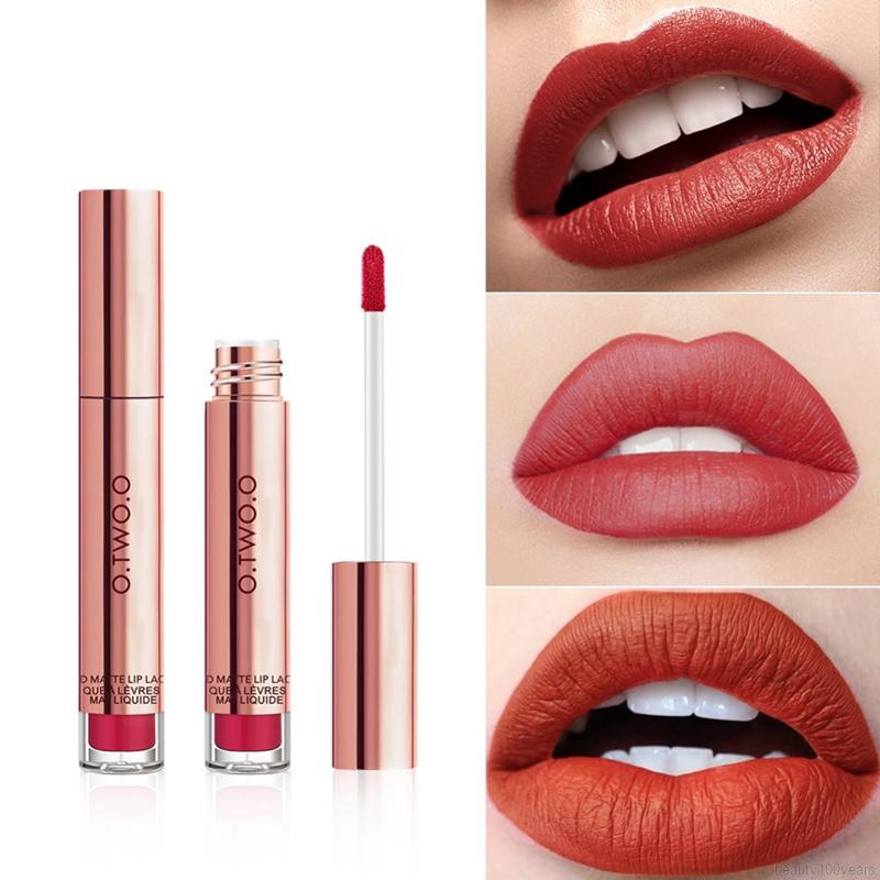 [Hàng mới về] Son kem lì kháng nước và lên màu chuẩn đẹp O.TWO.O | BigBuy360 - bigbuy360.vn