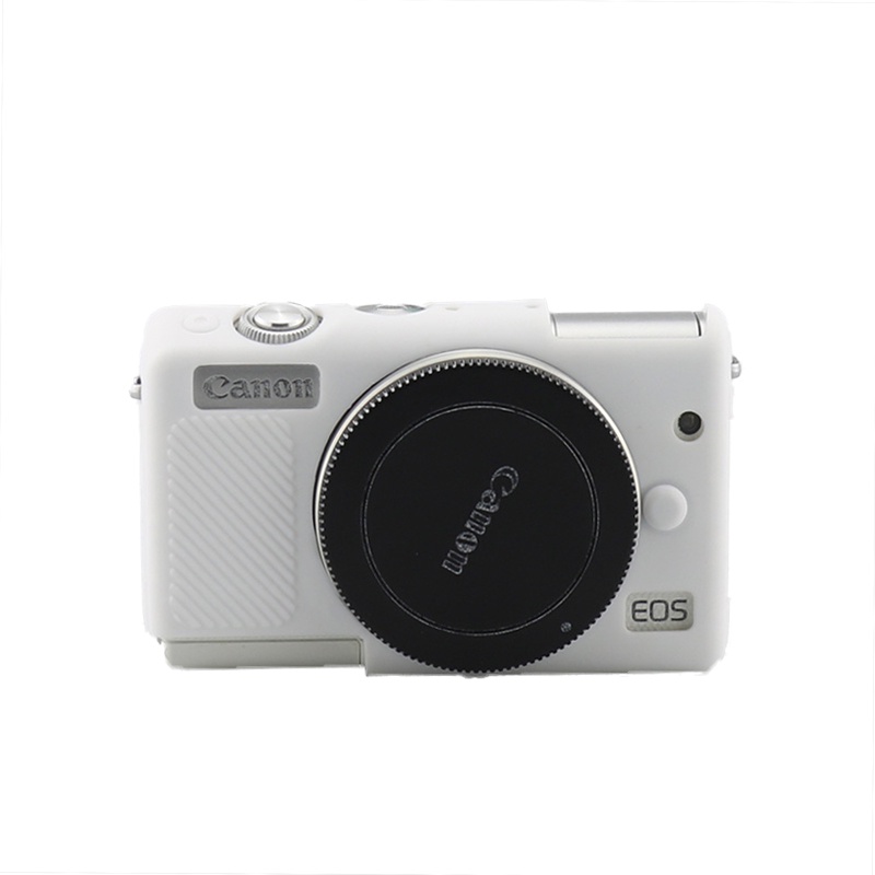Ốp Silicon Mềm Chống Trầy Cho Máy Ảnh Canon EOS M200 M100