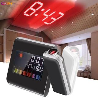 Đồng hồ báo thức đa năng có đèn chiếu sáng tạo