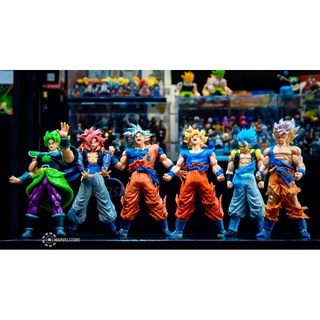 Set Dragon ball 6 nhân vật 7 viên ngọc rồng Broly, Gogeta, Songoku...