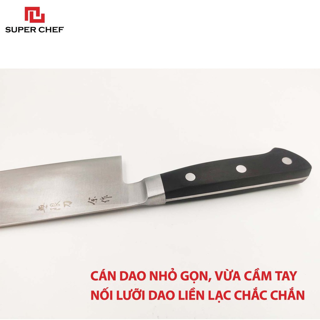 DAO CẮT RAU CÁN NHỰA SUPER CHEF