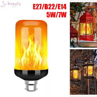Bóng Đèn Hiệu Ứng Ngọn Lửa E27 / B22 / E14 85-265v 5w / 7w
