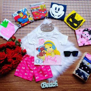 Đồ bộ cotton 4c chính phẩm cho bé