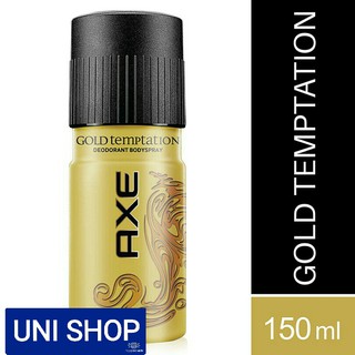 Axe xịt ngăn mùi toàn thân gold 150ml