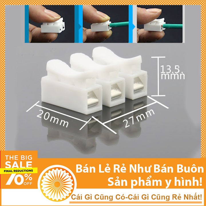 Kẹp Nối Dây CH-3 Giá Rẻ